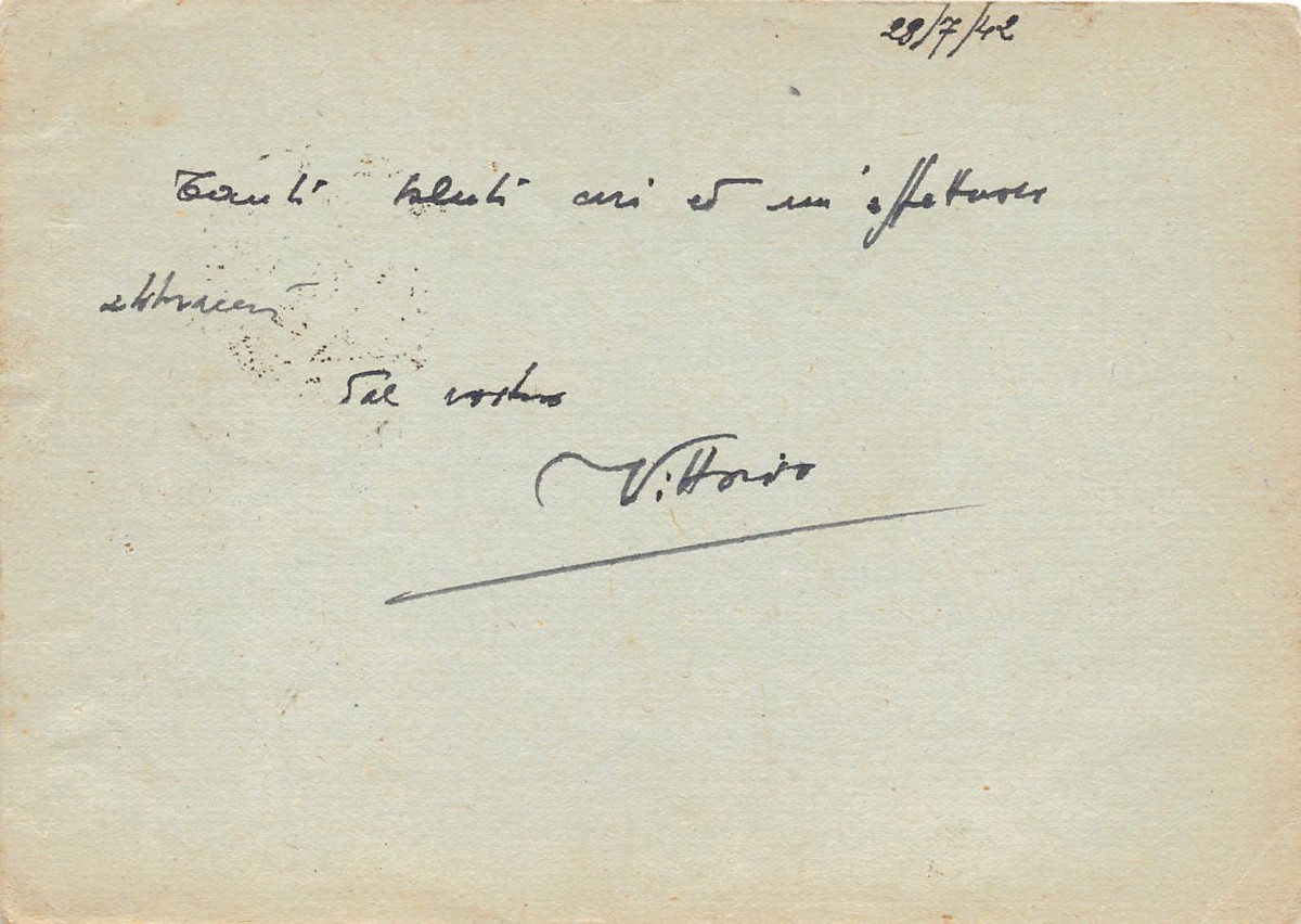 Lettre Postale Historique Du Royaume D'Italie - Année 1942 - Très Bon état - Philatélie