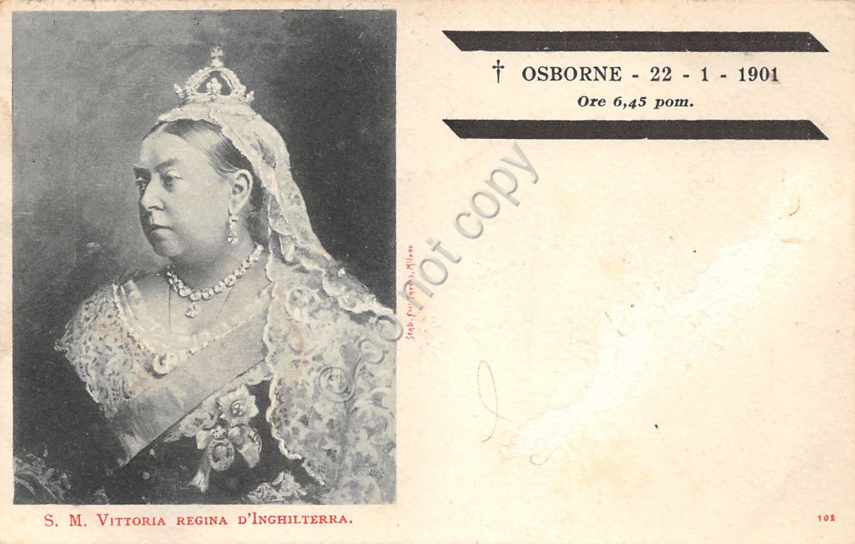 ~~~ ORGINAL cartolina ~~~ ~~~ Regina Vittoria d'Inghilterra 