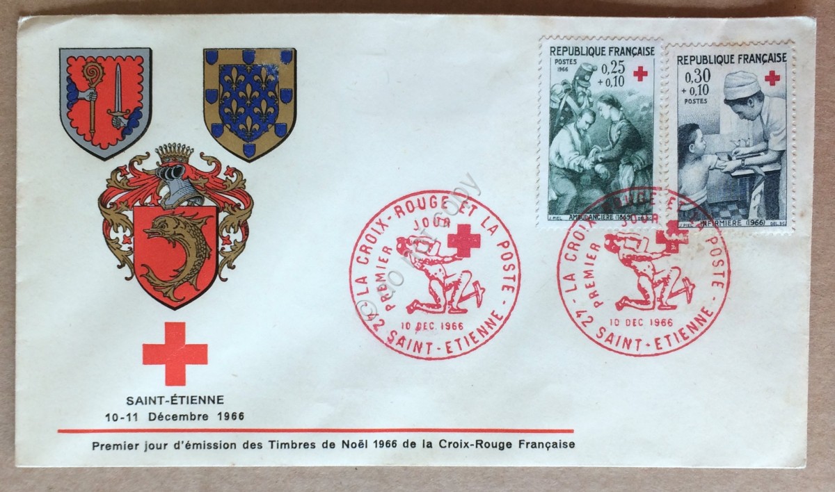 Francia 1966 - Pro Corce Rossa
