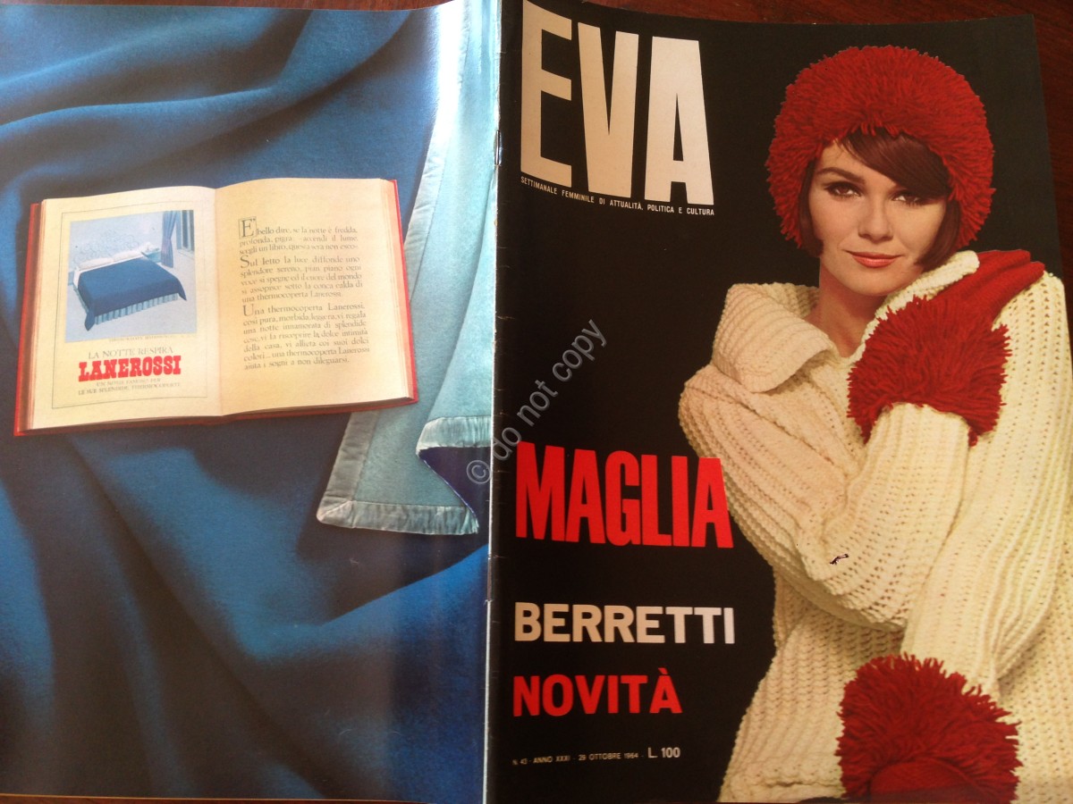 EVA Rivista Magazine 29 Ottobre 1964 N.43 Rascel Daniela Bianchi