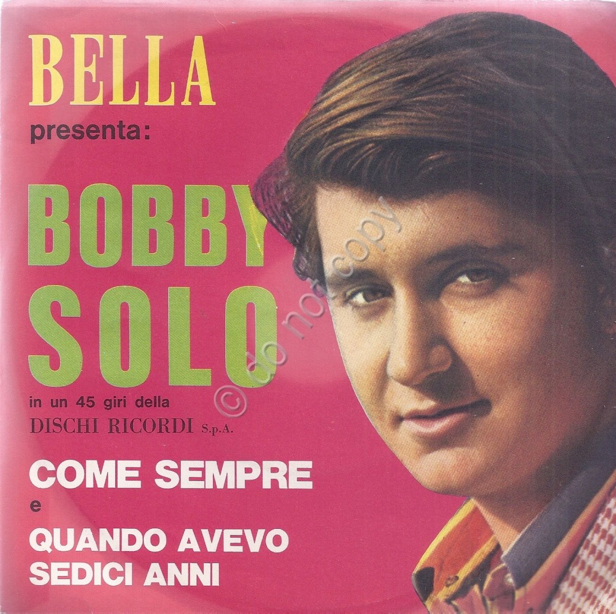 Bobby Solo - come sempre - quando avevo sedici anni