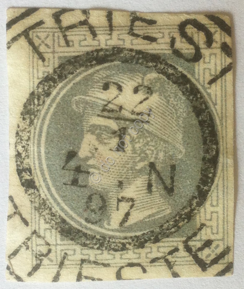 Impero Austriaco 1897 - Francobolli per Giornali 1Kr usato - Annullo Trieste