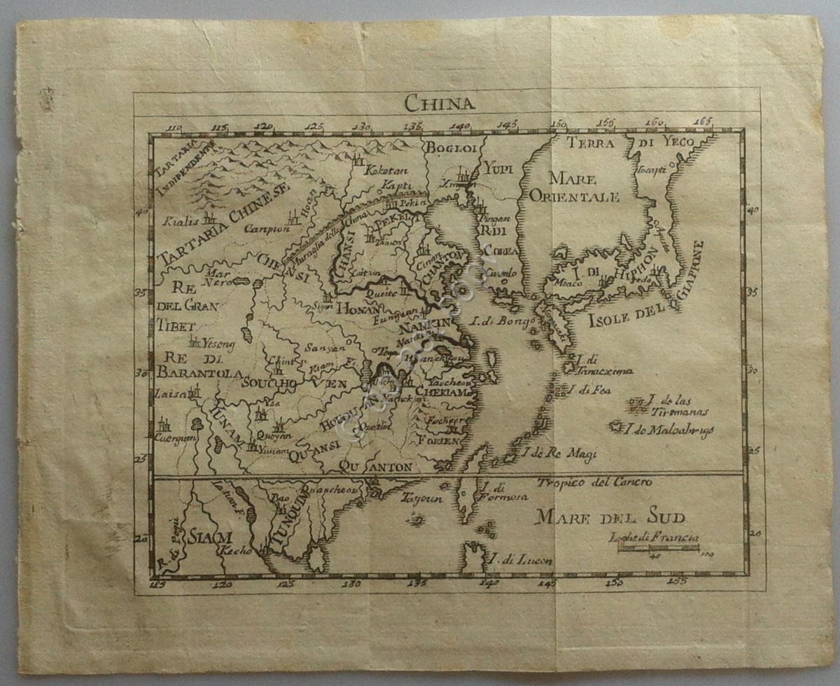 Calcografia 1778 - La Cina - China - Abate Lambert - Venezia
